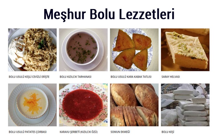 Meşhur Bolu Lezzetleri