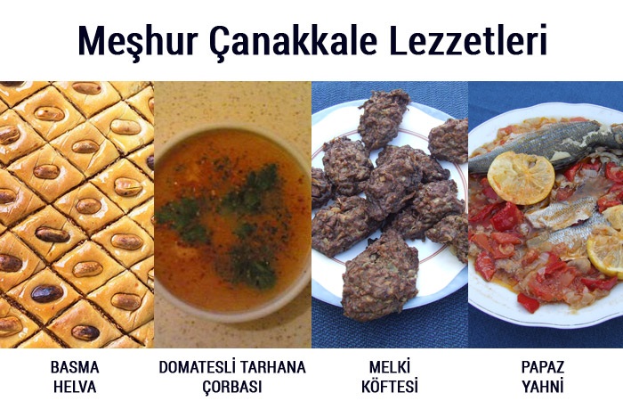 Meşhur Çanakkale Lezzetleri